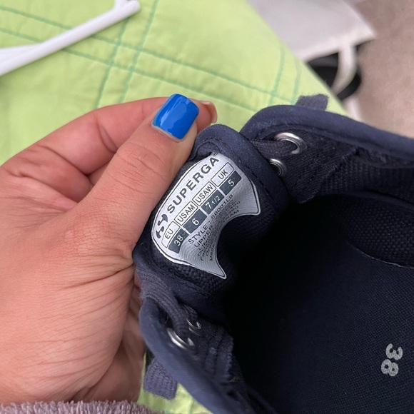 Navy blue thick sole - Picture 4 of 4